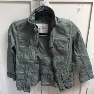 Abercrombie green jacket
